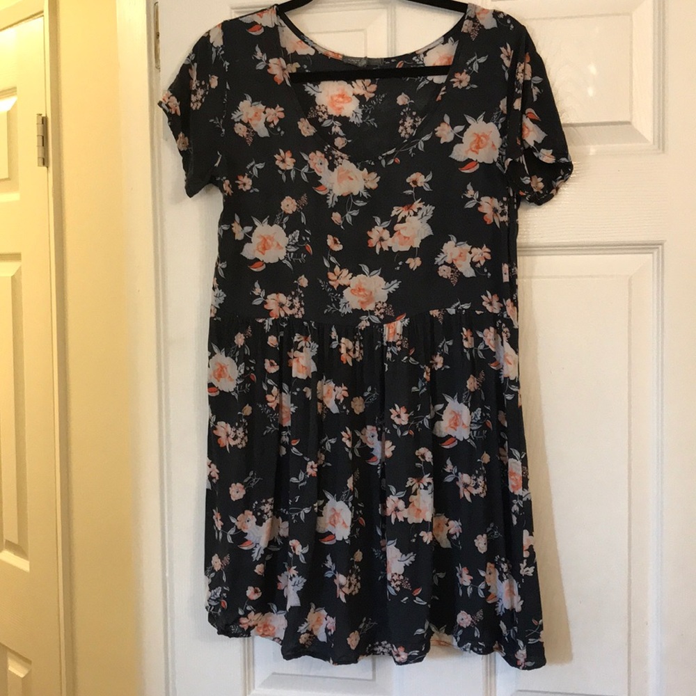 Don’t Ask Why Floral babydoll dress